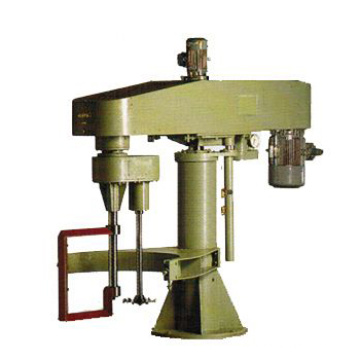 Hydraulic lift high speed disperser for chemicals